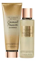 Comprar Victoria's Secret Coconut Passion Shimmer Set Splash Crema