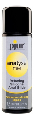 Lubricante Sexo Anal Pjur Analyseme! Silicona 30ml