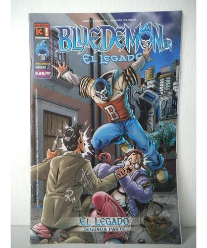 Comic Blue Demon El Legado 02 Editorial Ka Boom
