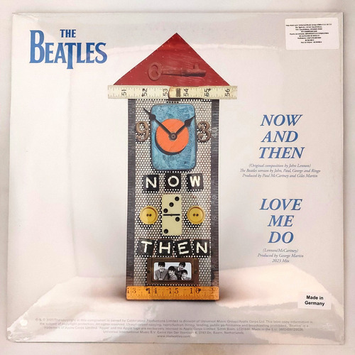 The Beatles - Now And Them / Love Me Do Importado Cerrado Lp