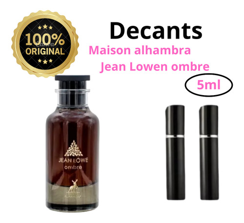 Muestra De Perfume O Decant Maison Alhambra Jean Lowe Ombre 