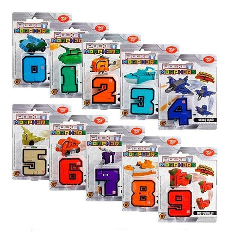 Imagen 3 de 10 de Pocket Morphers Pack X10 6888