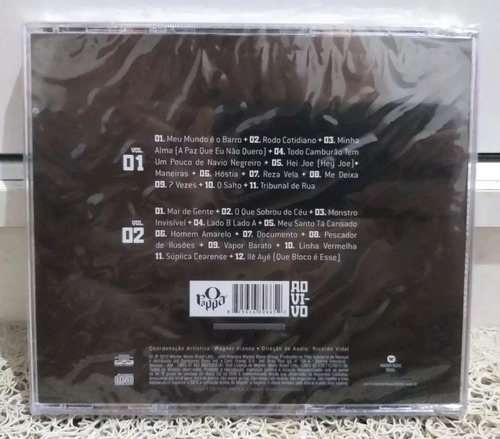 Cd Duplo O Rappa Ao Vivo Na Rocinha 2010 | Novo Lacrado :)
