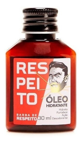 Óleo Hidratante De Barba Canela E Rum 30ml-barba De Respeito Fragrância Natural