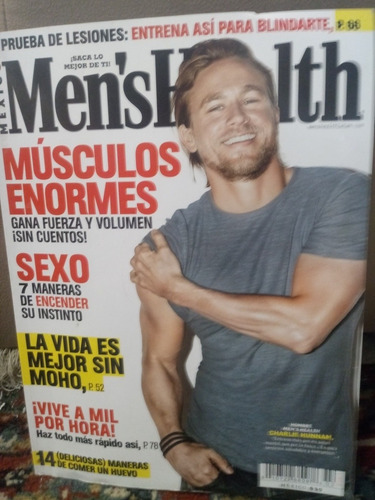 Revista Men's Health Charlie Hunnam