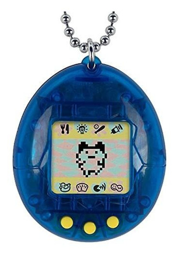 Tamagotchi Azul Transparente.