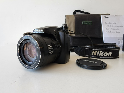 Cámara Nikon Coolpix P500 Compacta + Bolso - Leer Detalle