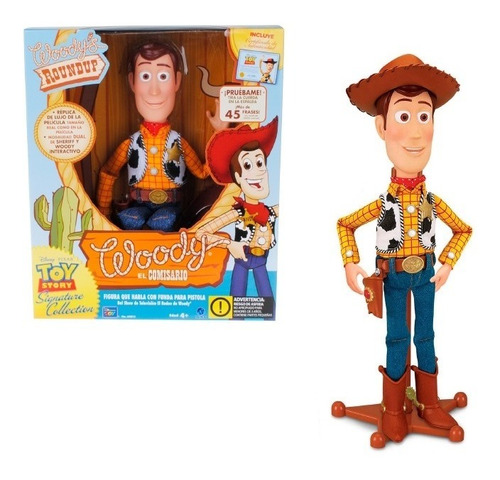Figura De Acción Disney Pixar Toy Story Woody El Comisario