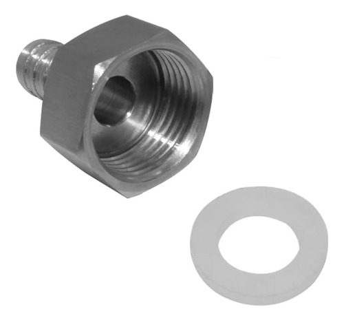 Manguera De Acero Inoxidable De 1/2 Pulgada X 3/4 Pulgadas H