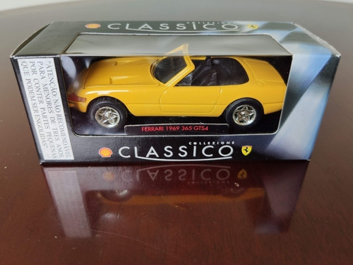 Desapegadoc Miniatura Ferrari 1969 365 Gts4 Collezione Shell