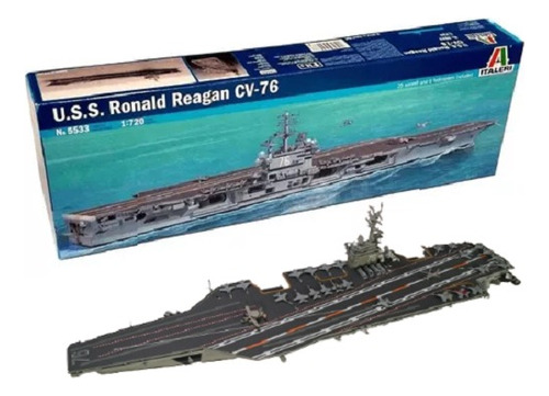 Porta Avião U.s.s. Ronald Reagan - 1/720 - Kit Italeri 5533