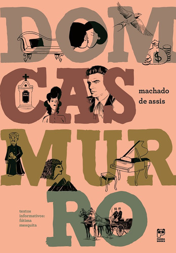 Dom Casmurro, de de Assis, Machado. Série CLASSICOS.COM Editora Original Ltda., capa mole em português, 2019