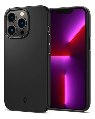 Funda Para iPhone 13 Pro, Negro/rigida/fina/duradera