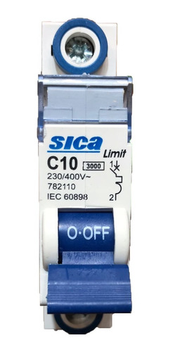 Llave Termica Din Sica 3ka Unipolar 1 X 5-10-15-20-25-32amp.