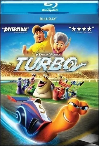 Turbo Dreamworks  Blu-ray Nuevo Original Cerrado