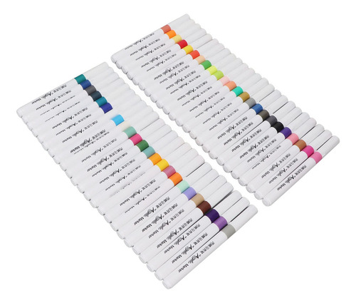 Marcadores Acrílicos De Tinta A Base De Agua 48 Colores