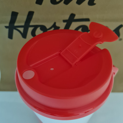 Vaso Tim Hortons Hoja De Maple
