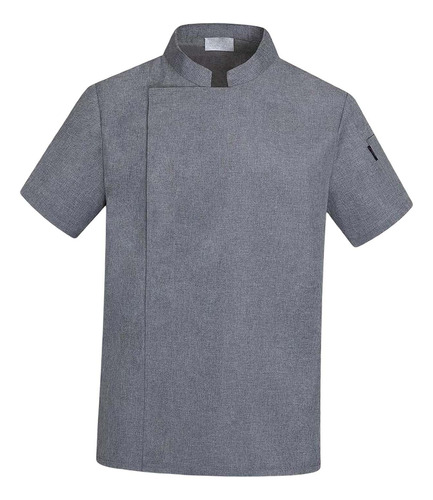 Chaqueta De Chef Ropa De Camarera Ropa De Chef De 3xl Gris