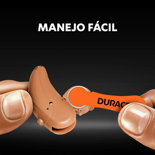 Imagen 3 de 4 de Pack X 10 Blisters Audifonos Pilas X 60 Unidades Duracell