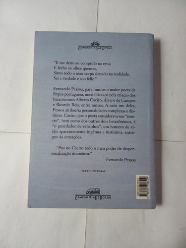 Poesia Completa De Alberto Caeiro, Fernando Pessoa (Usado)