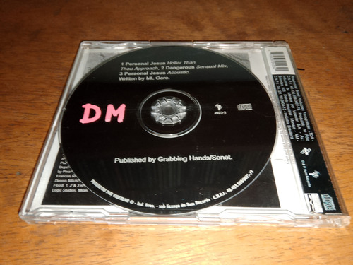 Depeche Mode Personal Jesus Cds Orig Brazil 2001 (Usado)