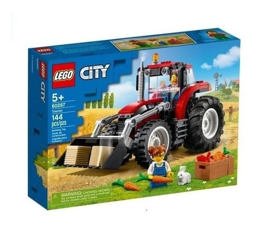 Lego City Tractor 148 Piezas Original 60287