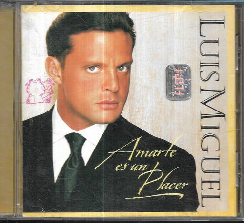 Luis Miguel Album Amarte Es Un Placer Sello Wea Cd