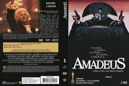 Amadeus - Milos Forman - Full  - Edicion 2 Dvds