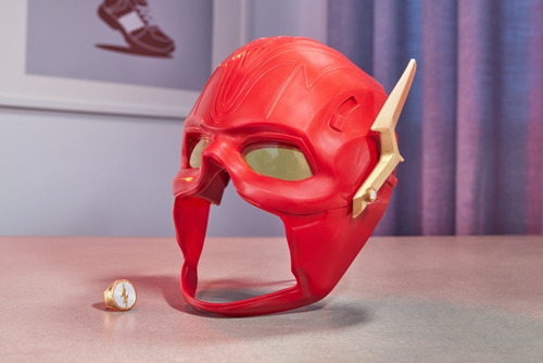 Dc Comics, The Flash Máscara Y Anillo Con Sonidos Y Luces