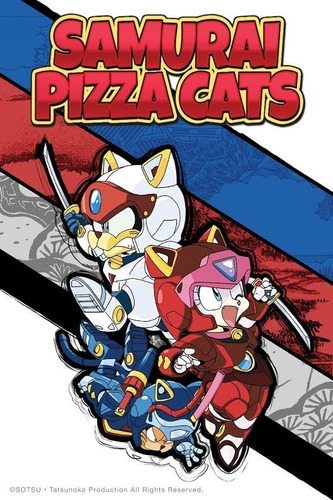 Samurai Pizza Cats / Los Gatos Samurai [4 Dvds]