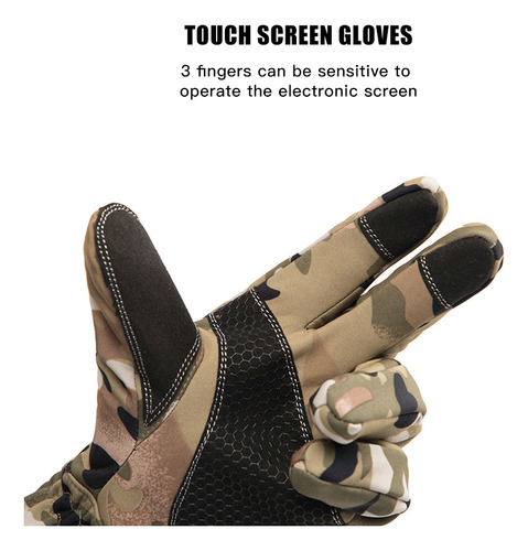 Guantes Tácticos De Invierno Para Exteriores,camuflaje,caza,