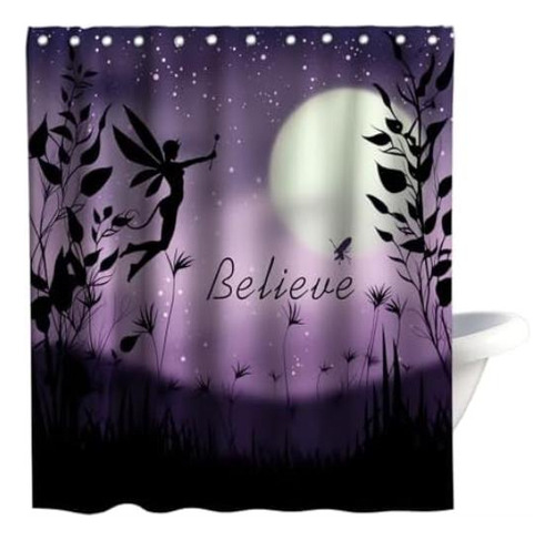 Final Friday Believe Juego Cortinas Ducha Tela Con Diseño Y