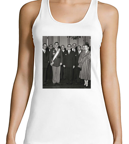 Musculosa Mujer Juan Domingo Peron Foto Iconica Peronismo P4