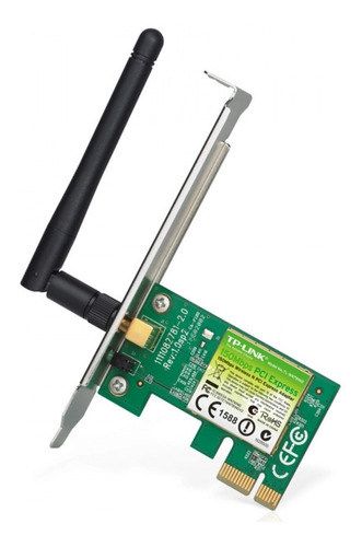 Adaptador Rede Wi-fi Pci Express Tp-link Wn-781nd 150mbps