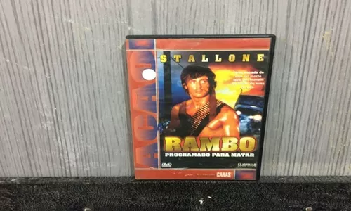 RAMBO - PROGRAMADO PARA MATAR DIGISTAK COM 1 BLU-RAY E 1 DVD