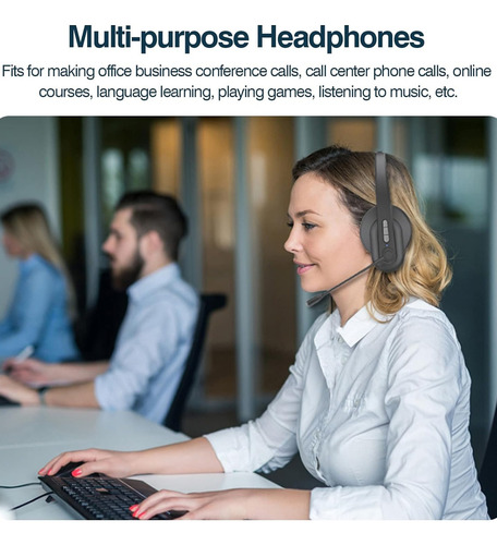 Audifonos Bluetooth Audiopro V5.0 Call Center /03-ap02071