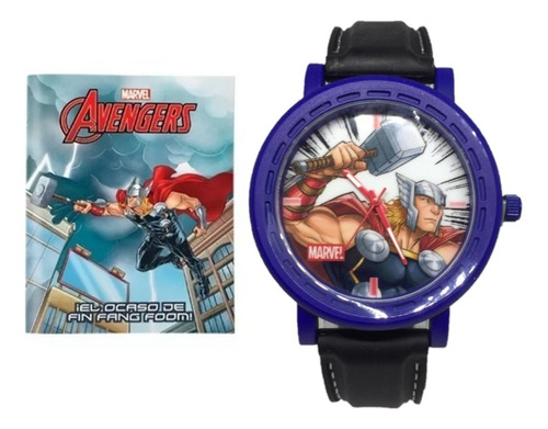 Imagen 1 de 5 de Reloj Marvel Colección Thor Analógico