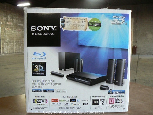  Sony Home Theatre Bdv-e580 3d Dvd Bluray 5.1 