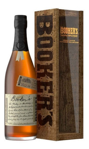 Whisky Booker´s Bourbon Straight Estuche Madera