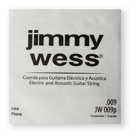 Jw-009p (12) Cuerda Jimmy Wess Guitarra Acustica O Electrica