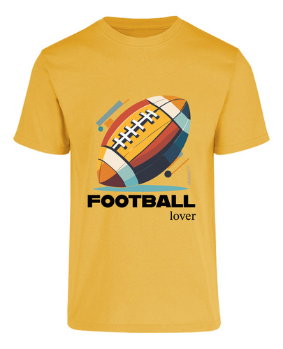 Playera Juvenil Estampada Football Lover - Amo El Americano