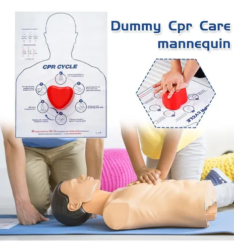 Kit De Entrenamiento Rcp Solo Manos Para Instructores Y Estu