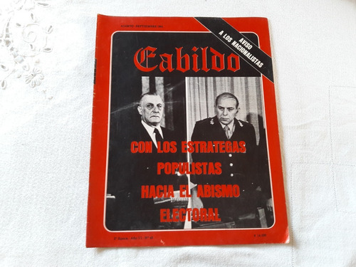 Revista Cabildo N° 45 Agosto Septiembre 1981 