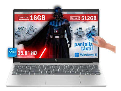 Laptop Hp 15-fd005dx Core I5-1235u 16gb Ram 512gb Ssd Touch