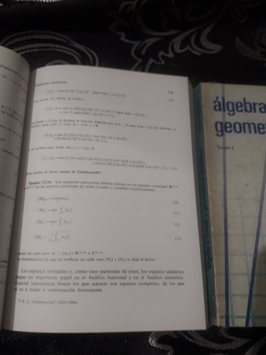 Imagen 9 de 10 de Libro Algebra Lineal Y Geometria Analítica 2 Tomos Heinhold