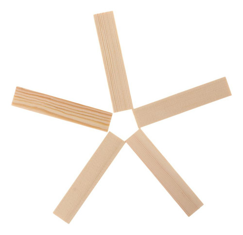 25 Piezas De Bloques De De Balsa, Varillas De Pino, Palos, /