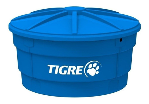Tanque de água Tigre Tanque de Agua capa dupla vertical polietileno 500L de 780 mm x 1230 mm