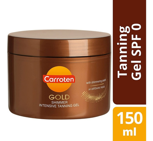 2 Carroten Gel De Bronceado Gold Shimmer Spf0 Zanahoria