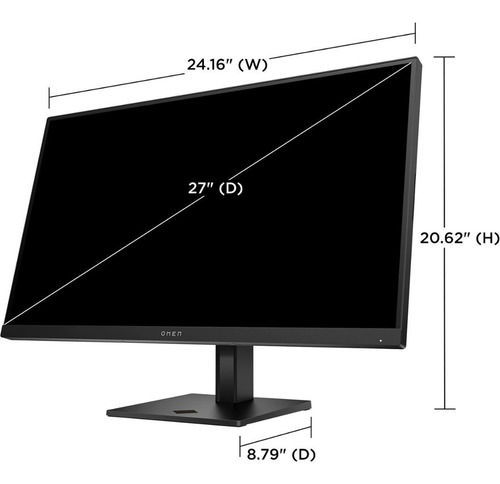 Monitor Hp Omen - 27 Ips Led Qhd 240hz Freesync And G-sync