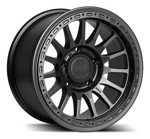 Rinesrr7-h 17x8.5 6x120 Hybrid Beadlock Gunmetal Colorado 